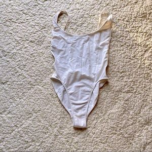 American Apparel AA White One Piece Size S